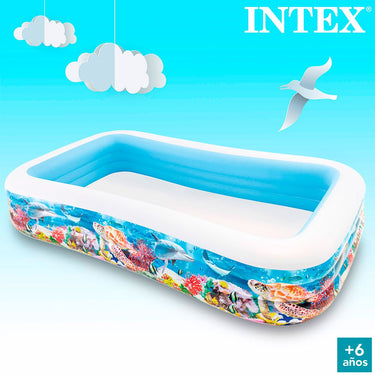 INTEX SWIM CENTER TROPICAL REEF FAMILY POOL - 58485